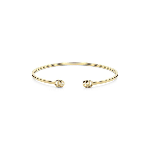 Gucci GG Running 18ct Yellow Gold Cuff YBA481663001 Bangle Gucci   