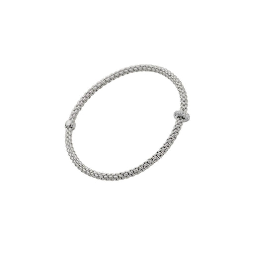 Prima 18ct White Gold Diamond Flex'it Bracelet 74508BX_BB_B_XBX Bracelet Fope   