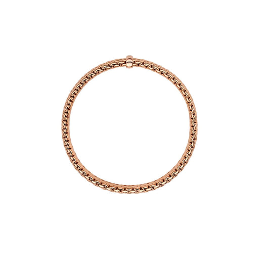 Panorama 18ct Rose Gold Diamond Flex'it Bracelet 01M04BX_BB_R_XRX Bracelet Fope   