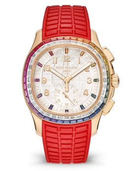 Patek Philippe Aquanaut Luce "Rainbow" Chronograph, Mother-of-Pearl & Sapphire Dial 7968/300R-001 Watches Patek Philippe   