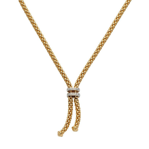 Fope Maori 18ct Yellow Gold Diamond Necklace 809-BBR Necklace Fope   