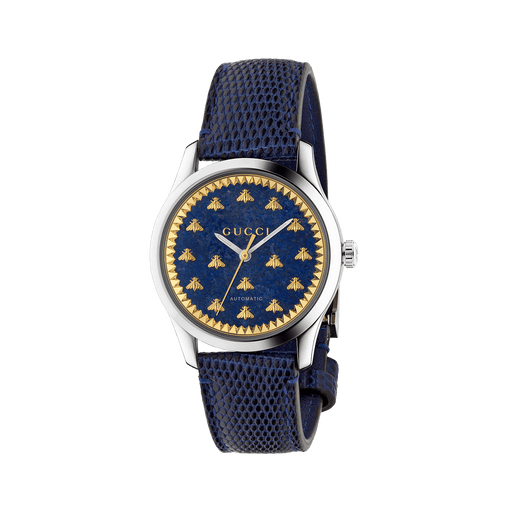 Gucci G Timeless 42mm Bee Automatic Mens Watch YA1264122