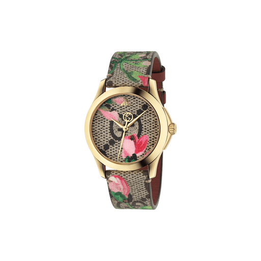 Gucci G-Timeless Blooms Watch Ladies 38mm - YA1264038 Watches Gucci   
