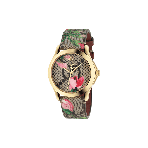 Gucci on sale flower watch