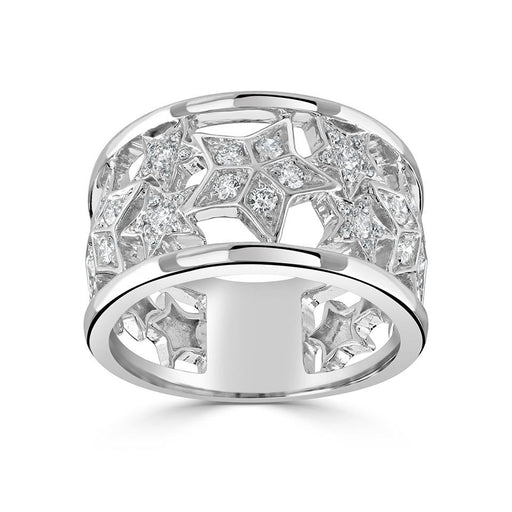 Michael Spiers Stars Collection 18ct White Gold Diamond Ring .60ct Ring Michael Spiers   