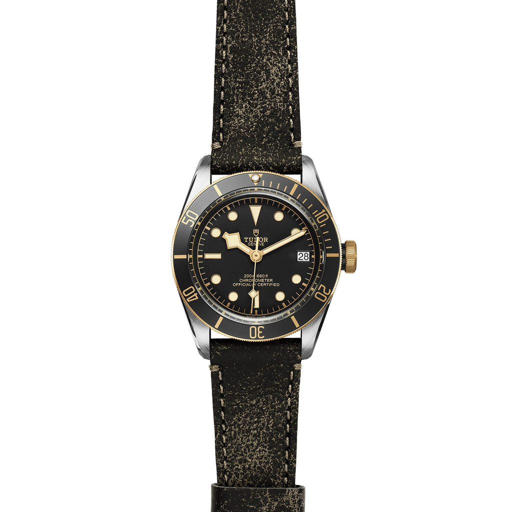 Tudor black bay hot sale 41 leather strap