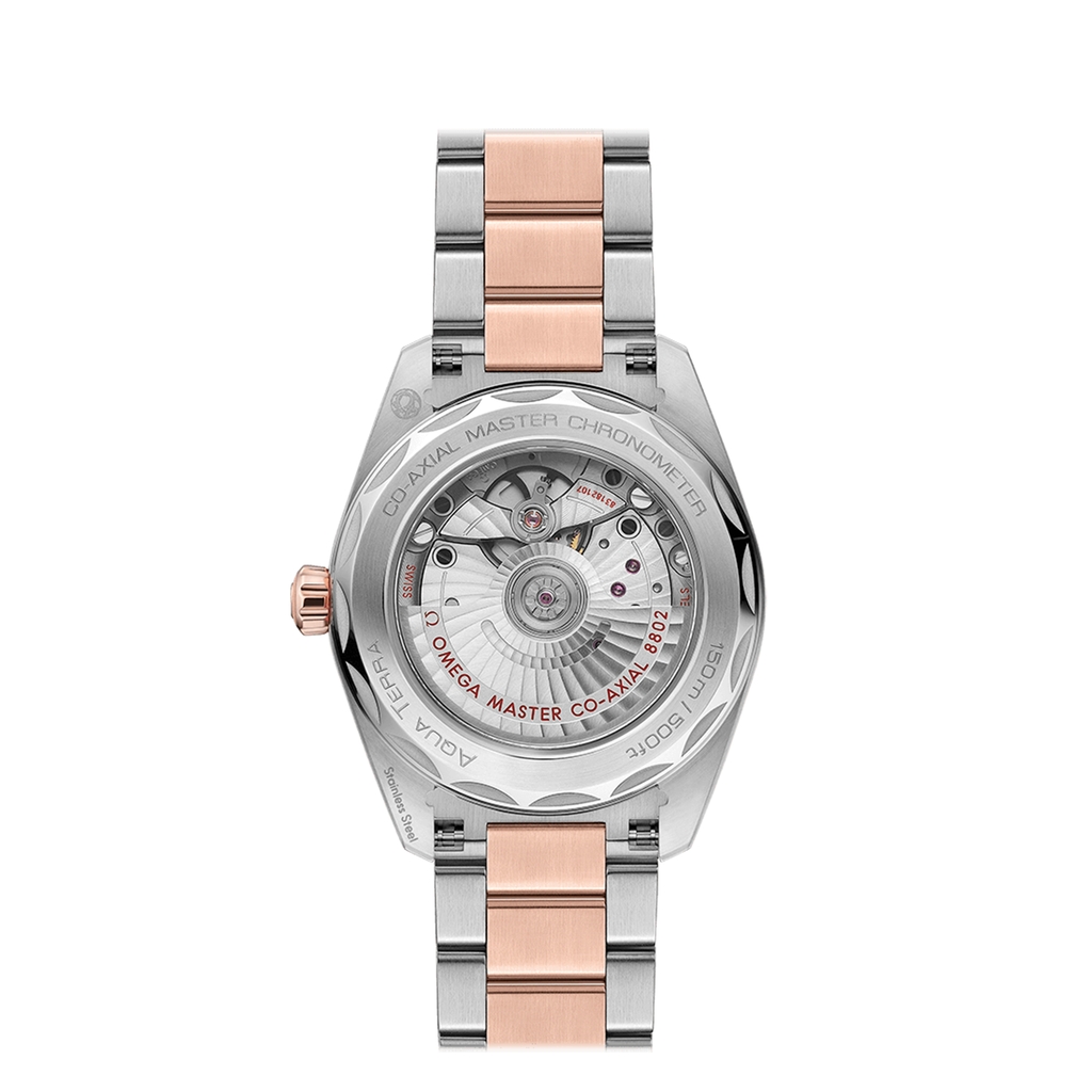 Omega seamaster aqua 2025 terra chronometer ladies watch