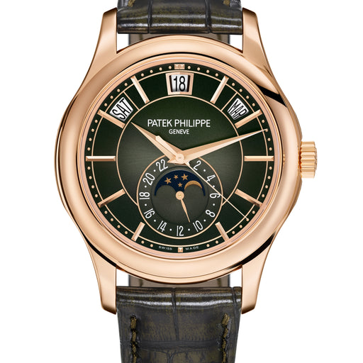 Patek Philippe Complications Annual Calendar & Moon Phase, Olive Green Dial 5205R-011 Watches Patek Philippe   