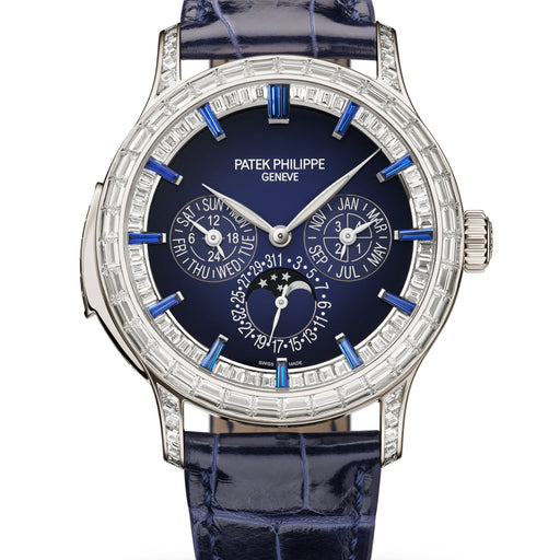 Patek Philippe Grand Complications Perpetual Calendar, Moon Phases & Minuet Repeater, Lacquered Blue Dial 5374-300P-001 Watches Patek Philippe   