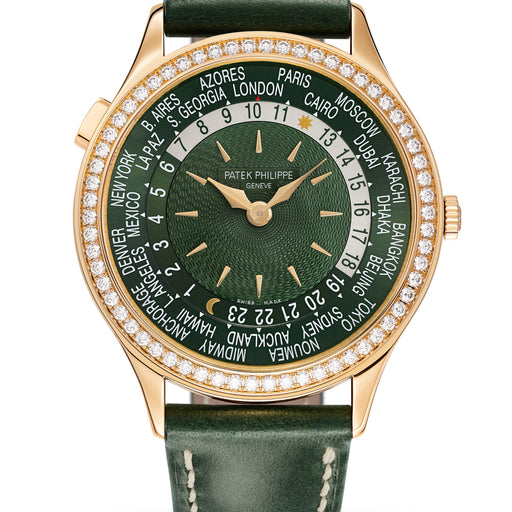 Patek Philippe Complications World Time, Olive Green Dial 7130R_014 Watches Patek Philippe   