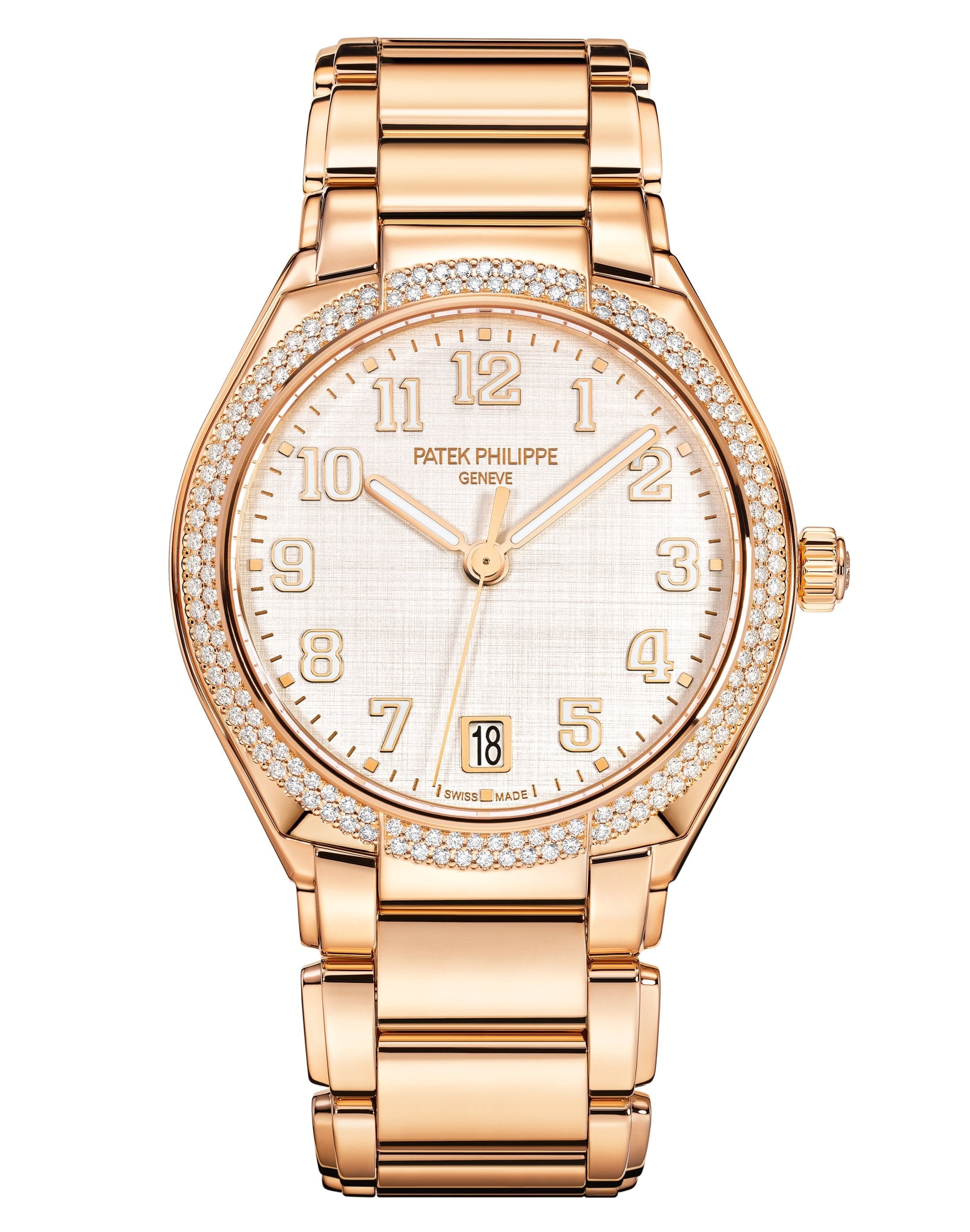 Patek philippe women's diamond clearance watch