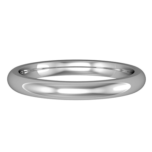 Platinum Premium Court Style Wedding Ring - 2.5mm Ring Michael Spiers   