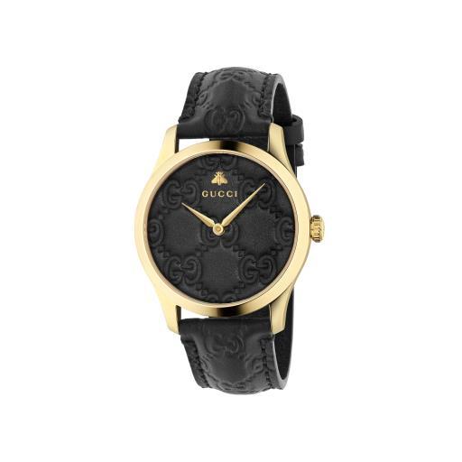 Gucci G-Timeless 38mm Leather Dial Watch YA1264034A Watches Gucci   