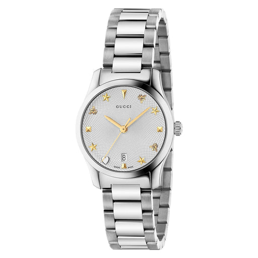 Gucci G-Timeless 27mm Ladies Watch YA126572A Watches Gucci   