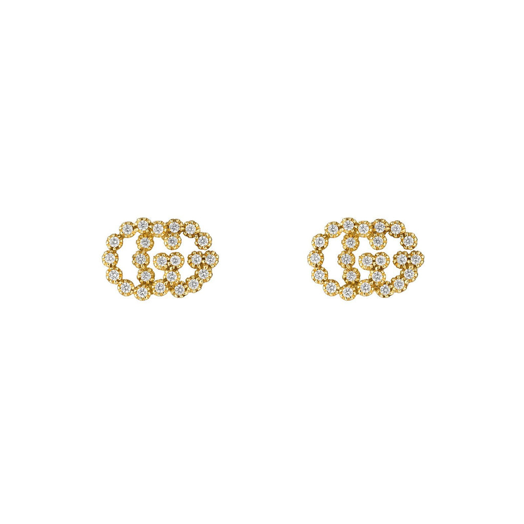 18ct White Gold Diamond Stud Earrings | 0005229 | Beaverbrooks the Jewellers