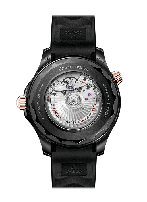 Omega diver 2025 300m rubber strap